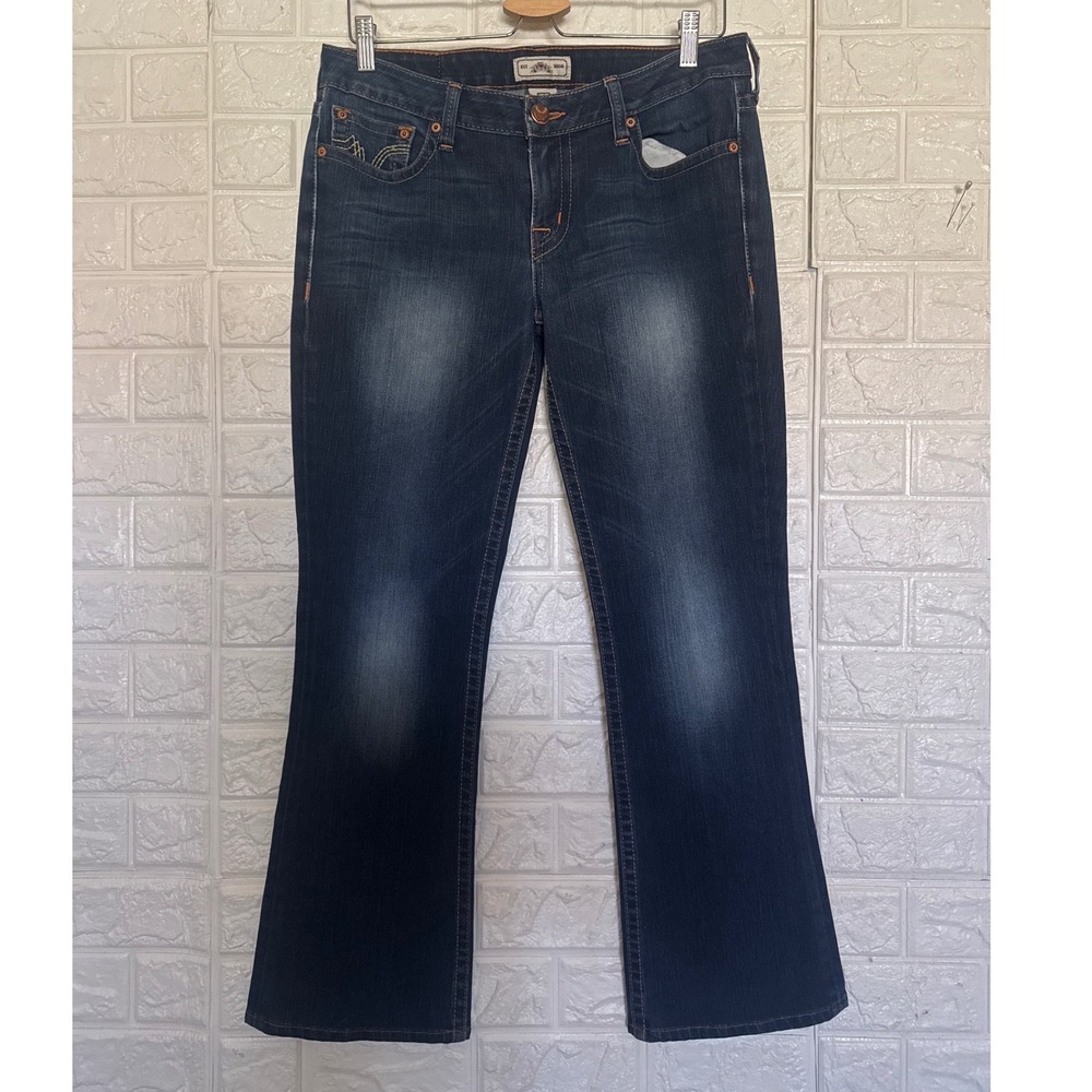 PRVCY Premium Denim Womens 31 Bootcut Jeans Dark Wash Made in USA W502712T5
